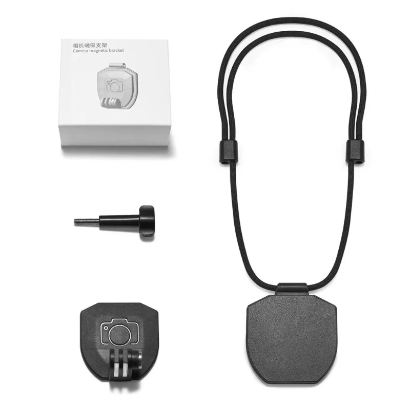 Soporte montaje magnético para filmar soporte cámara pecho para Pocket 3 para 360 para GO3 y otras cámaras acción