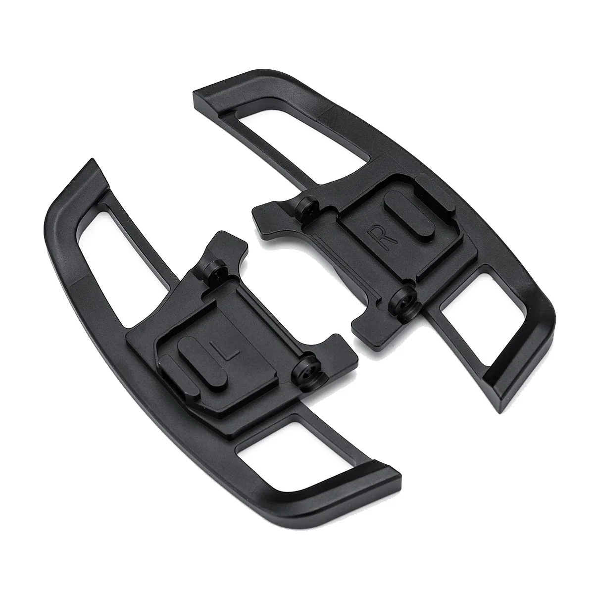 Extensión de paleta de volante de coche, palanca de cambios de Metal para GOLF 7, GTI R, GTD, GTE, MK7, 2014-2018, negro