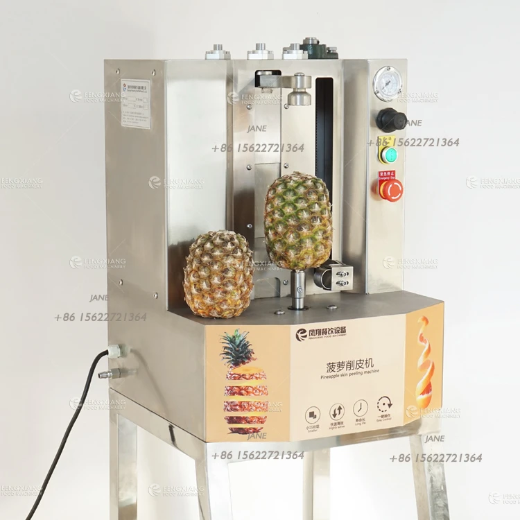 Industrial Pineapple Pumpkin Watermelon Melon Papaya Fruit Peeling Machine