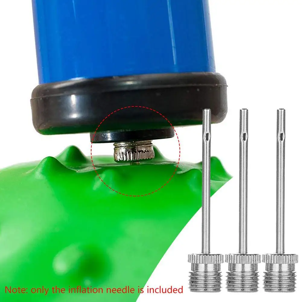Steel Pump Pin Sport Ball Inflating Pump Needles Volleyball Basketball Football Inflation Air Inflating Pump Needle Adapter