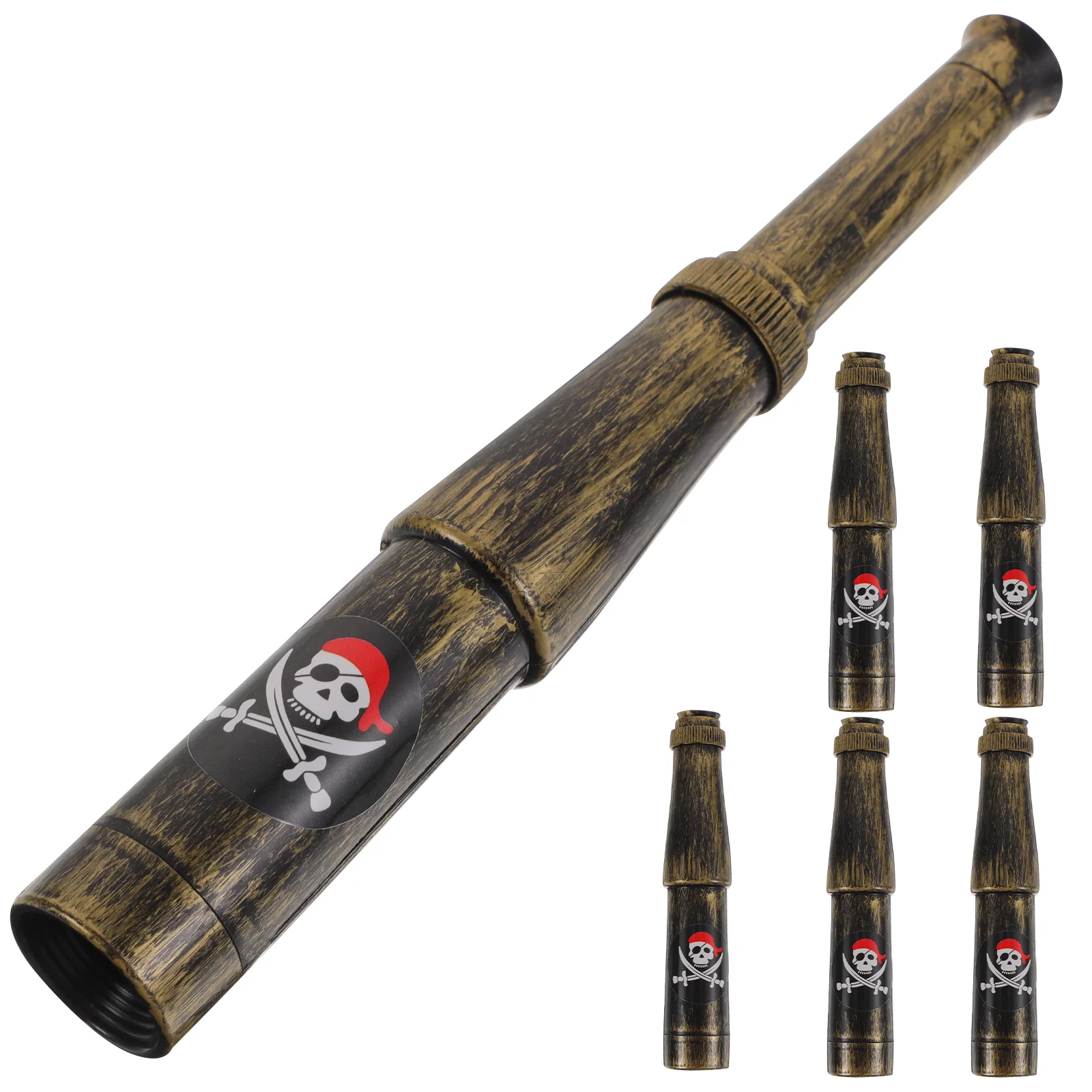 

Telescope for Kids Pirate Themed Party Fashion Toy Accessories Toys 3-5 Prop Educational