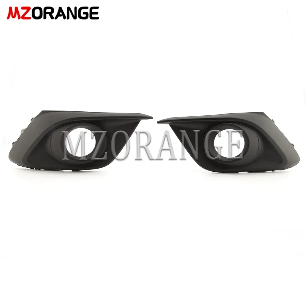 For Mazda 3 Axela 2014 2015 2016 Fog Light Grille Cover Front Bumper Lamp Shell Headlight Fog Lamp Frame Hood Auto Accessories