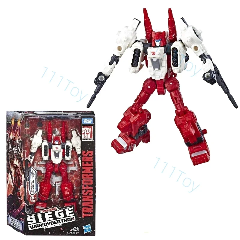 In Stock Transformers Toy War for Cybertron Siege WFC-S22 Autobot Sixgun Anime Figures Robot Toys Action Figure Gifts Hobbies