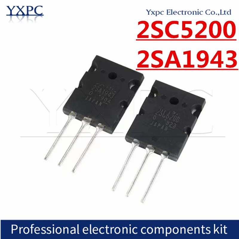 5PCS 2SC5200 TO-3P C5200 TO-3PL 5200 2SA1943 A1943 2SC5858 C5858 2SC5446 C5446 2SA1302 2SC3281 A1302 C3281 J6920 2SJ6920