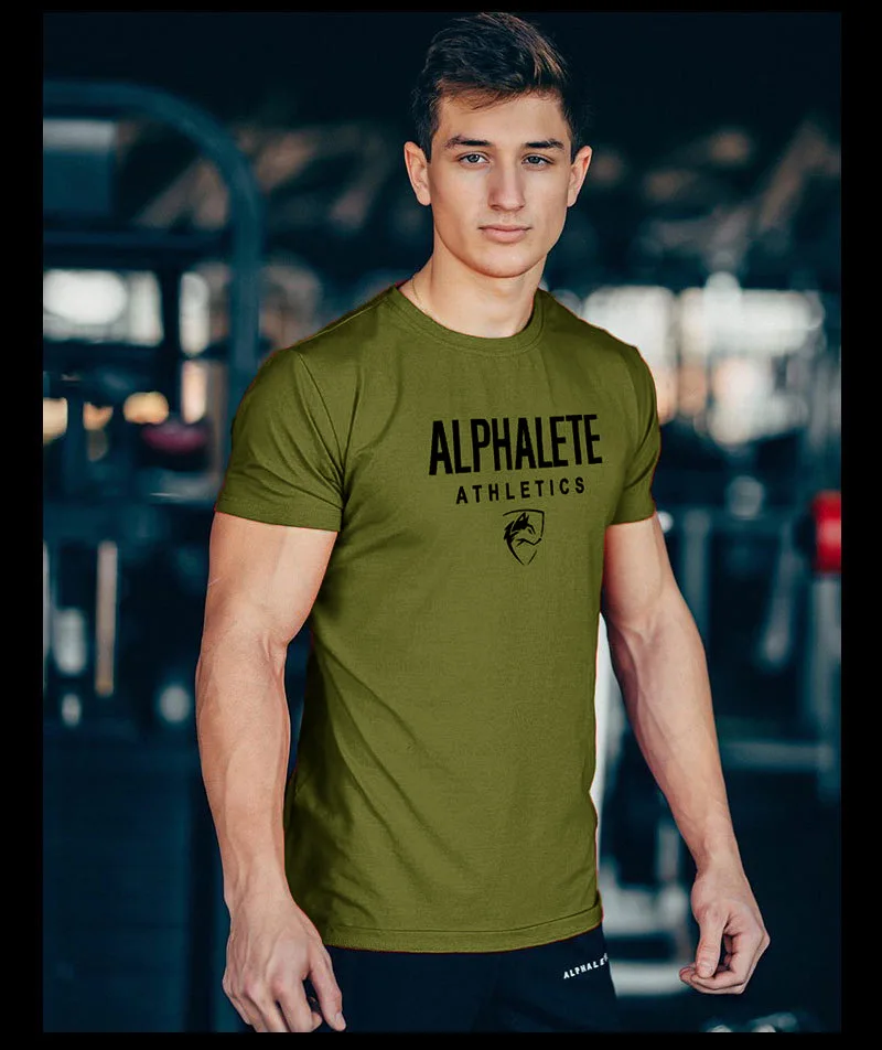 Men Muscle Tshirt Bodybuilding Fashion Cotton Shirts for Men Workout Casual Daily Wear Streetwear