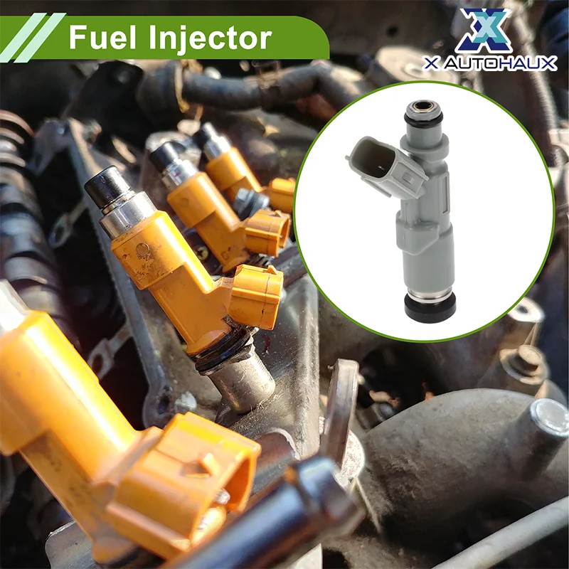 X Autohaux Auto Fuel Injector for Daihatsu Hijet Mini Truck S210P 1 Pc 2 Pins 4 Holes Disc Vehicle Fuel Injector Car Accessories