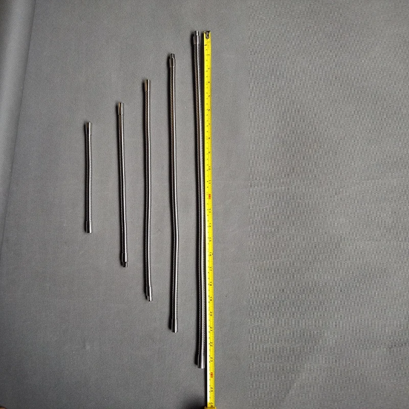 2 ピース/ロット M10 オスネジ + メスネジ ソフトライトメタルフレキシブルコンジット DIY メタルグースネックホース蛇行チューブクランプランプ