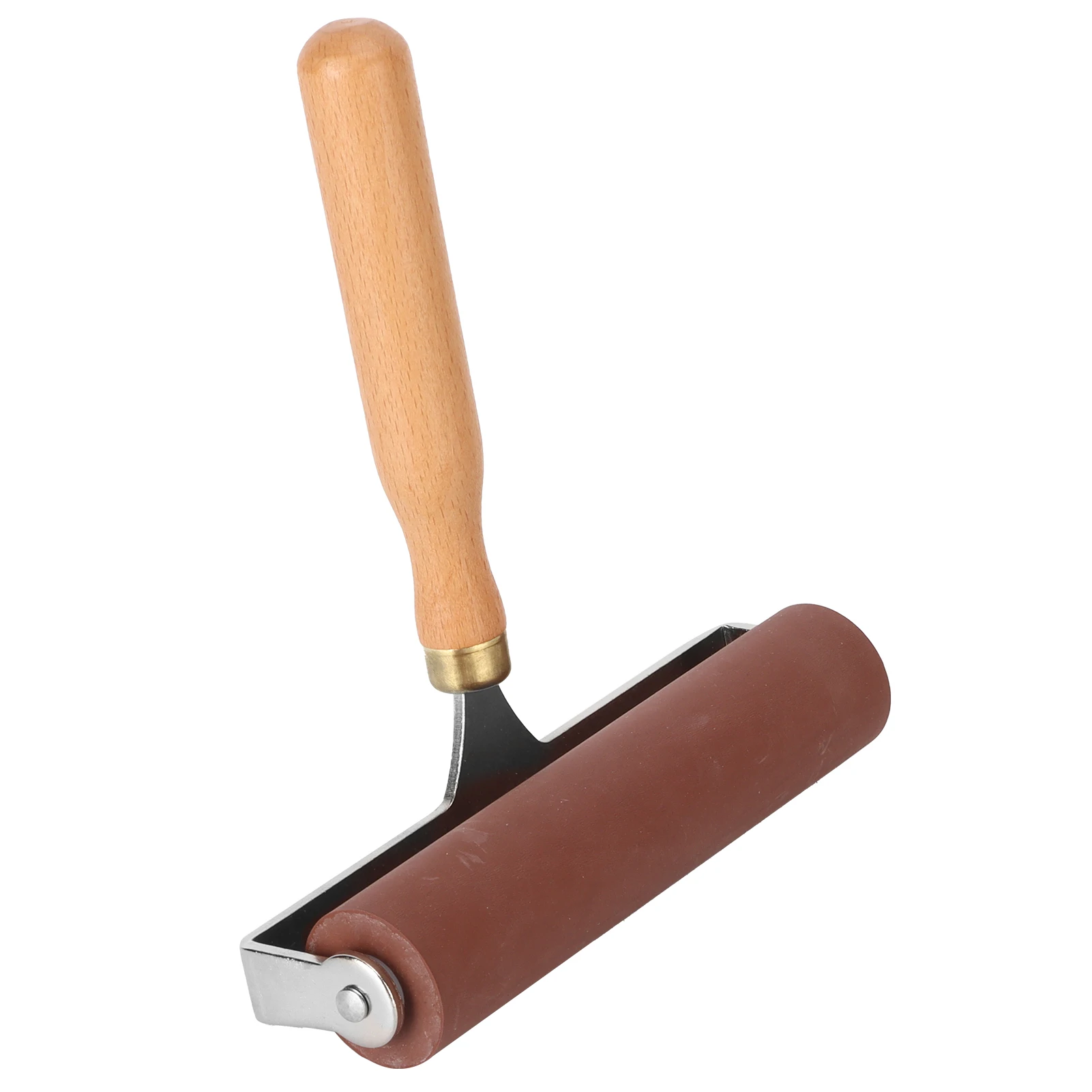 Brayer Weiche, Flexible, Robuste Elastische Gummiwalze für Druckgrafik, Scrapbooking, Bastelarbeiten, Gummi-Farbroller – Detail 1