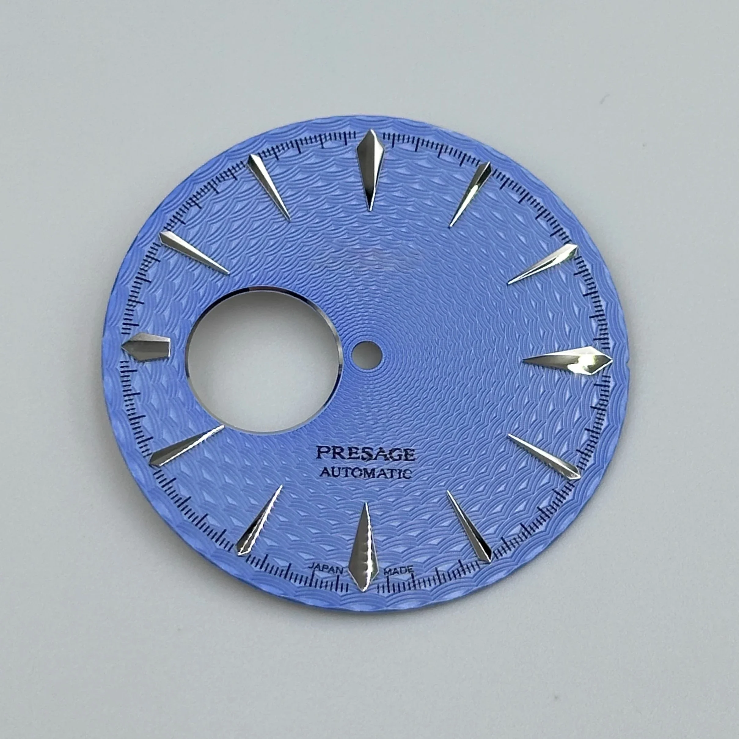 كوكتيل شعاعي مقياس السمك الملمس الفضة الذهب مخلب ساعة الطلب مناسبة لحركة NH38 الأصلي وزارة الدفاع التبعي #6