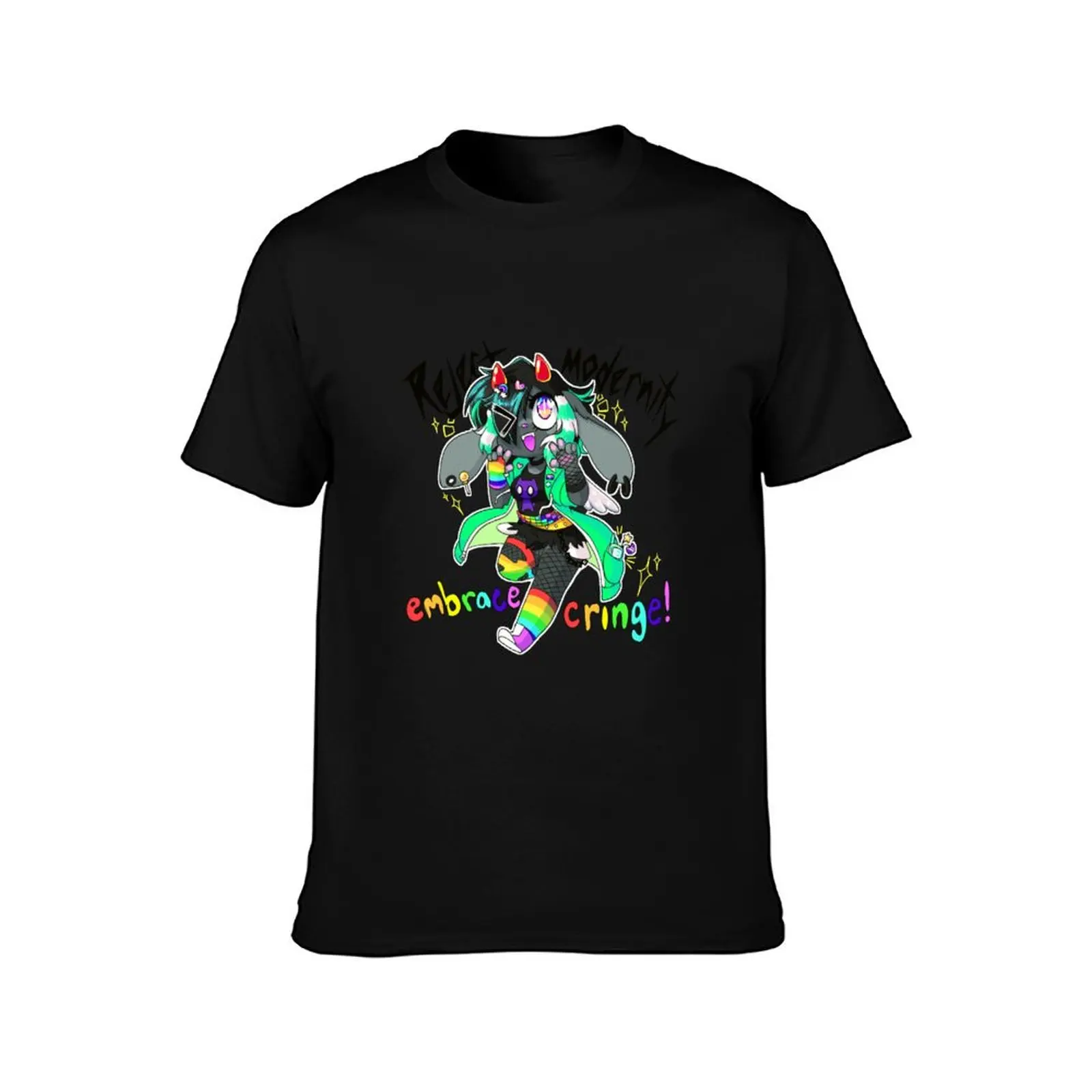 Reject Modernity Embrace Cringe T-Shirt Anti-Pilling Casual T-Shirt