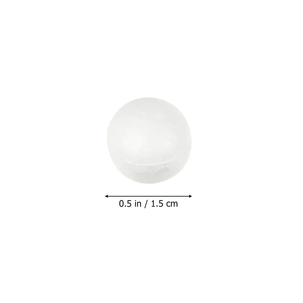 

500 Pcs Christmas Decoration Wedding Foams Ball Smooth Weihnachtskugeln Basteln