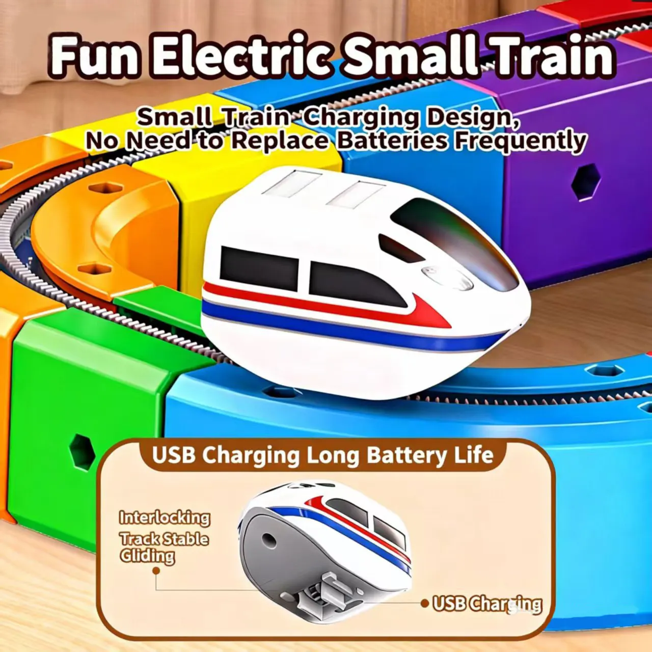 

Детский волшебный трековый автомобиль, сделай сам, трансформирующий строительный блок, игрушка-головоломка, антигравитационный электропоезд, развивающие игрушки, подарок на день рождения