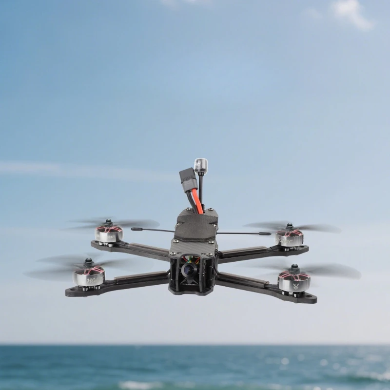 

HGLRC MY5 5-дюймовый аналоговый дрон FPV для фристайла Квадрокоптер - F405 60A 5,8G 1,6 Вт VTX 2306,5 1900KV 6S LiPo