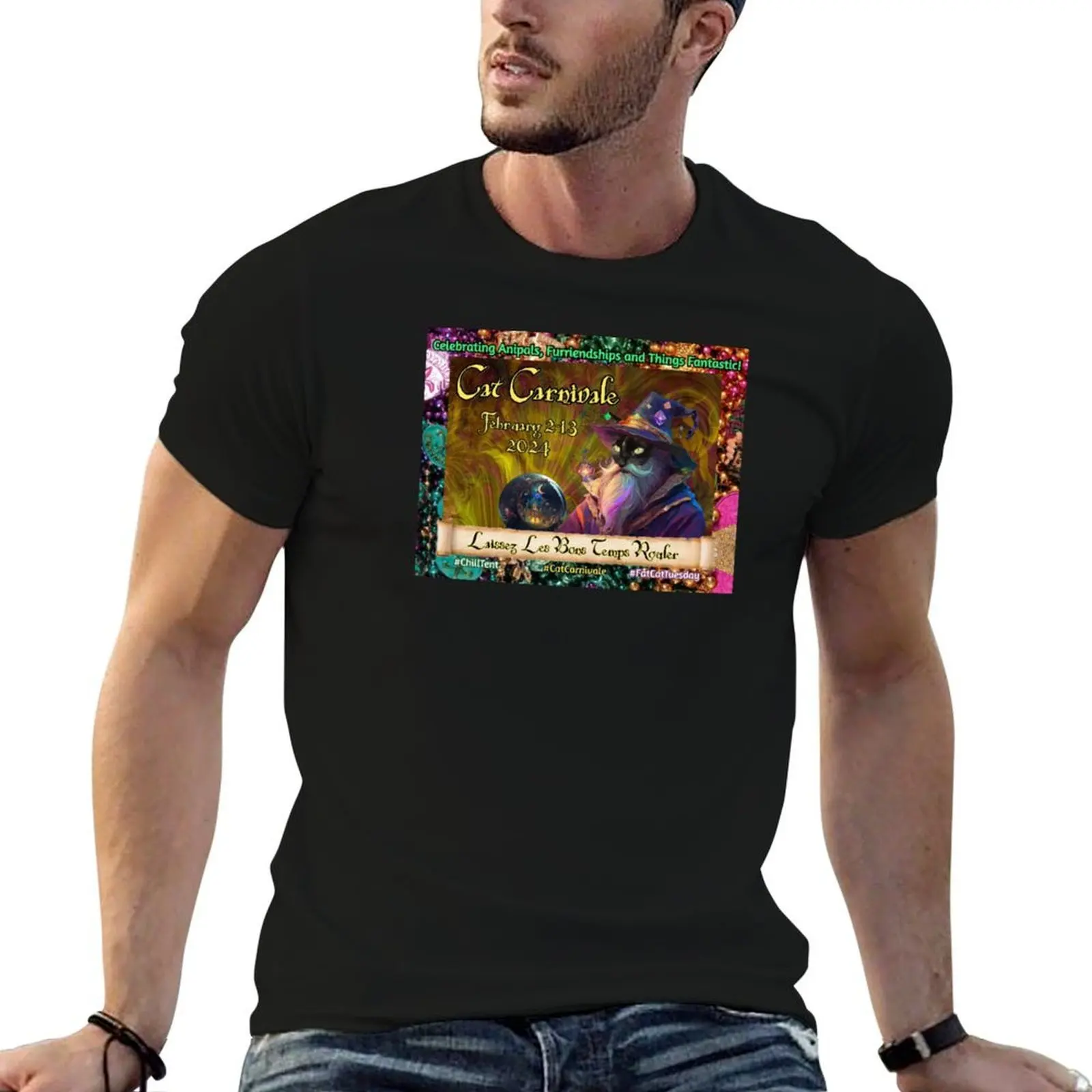 

Cat Carnivale 2024 T-Shirt t shirts for man pack white t shirts with prints T-Shirt
