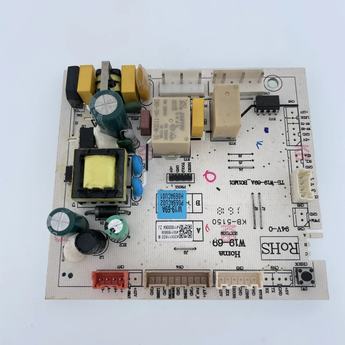 

Основная плата холодильника Omar, компьютерная плата, печатная плата BCD-202WDGC/252WF/255WFHA W19-69ABC