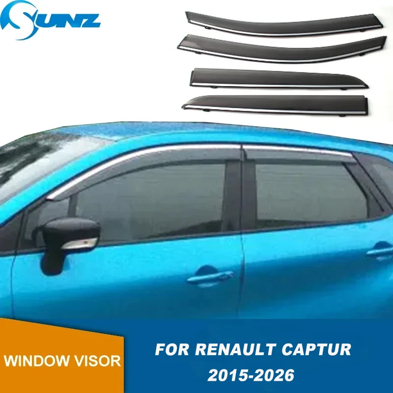 

Side Window Visor For Renault Captur 2015 2016 2017 2018 2019 2020 2021 2022 2023 2024 2025 2026 Car Window Deflector Sun Guard
