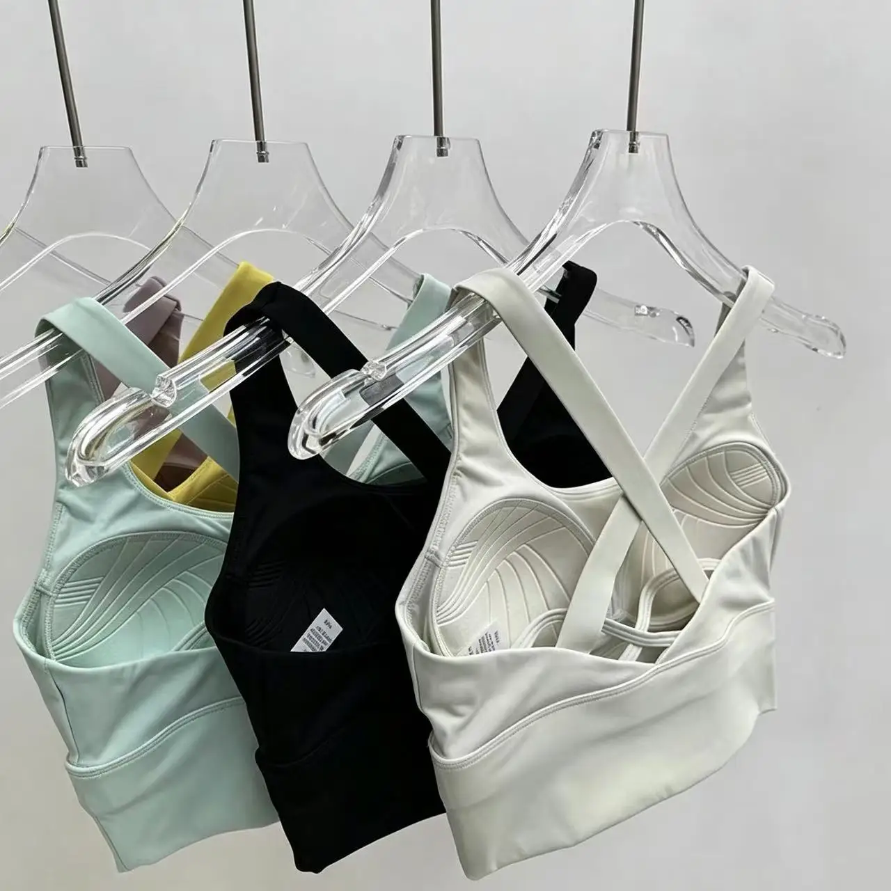 All-in-One Sport-BH-Kollektion: Hochintensiver, professioneller, stoßfester Lauf-BH für Yoga und Fitness, Sommerkleidung – Detail 6
