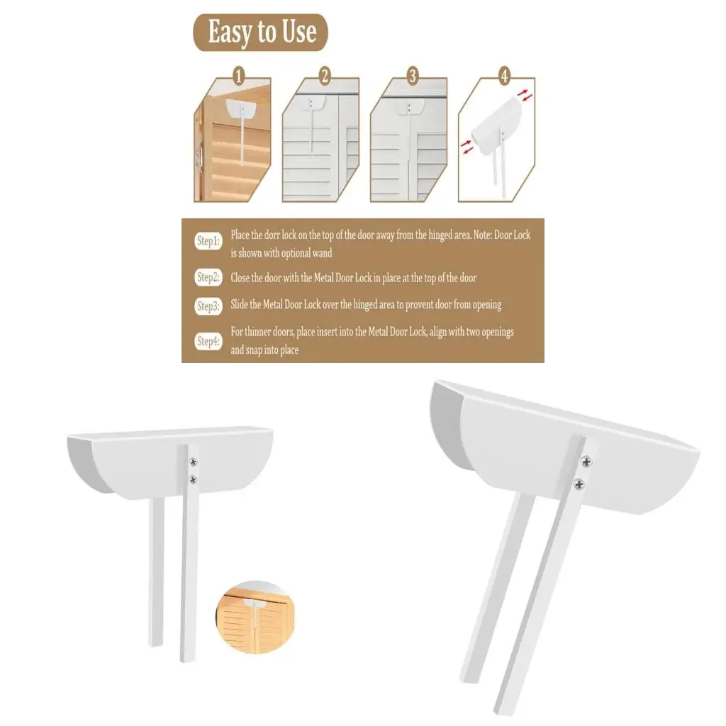 

Простой монтажный металлический замок, оборудование для домашней безопасности, складной дверной замок для шкафа