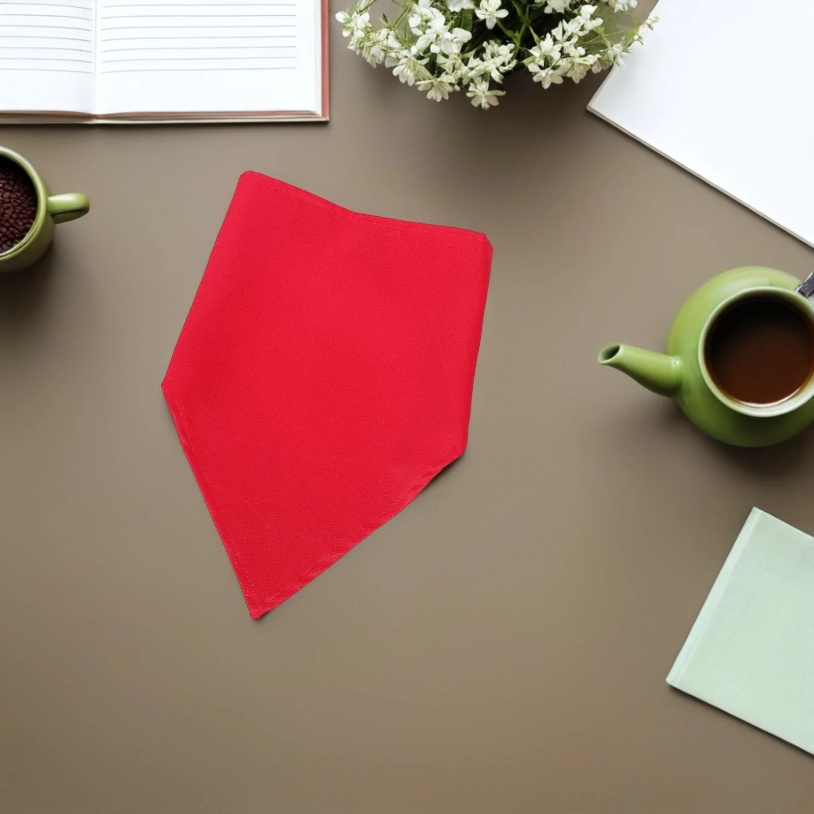 3 個のシェフビーニー レッドバンダナ ヘッドバンド ユニセックス フードサービスキャップ 快適なキッチンターバン スタッフ管理用