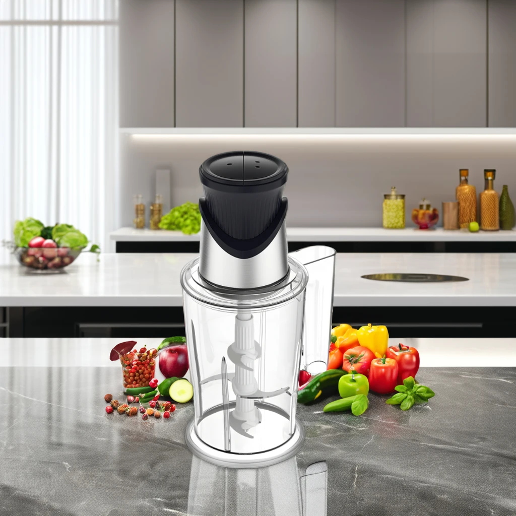 

New modelMulti-Function Industrial Electric AC Chopper for Hotel Use Mini Meat Grinder 2.1-3L Capacity Class