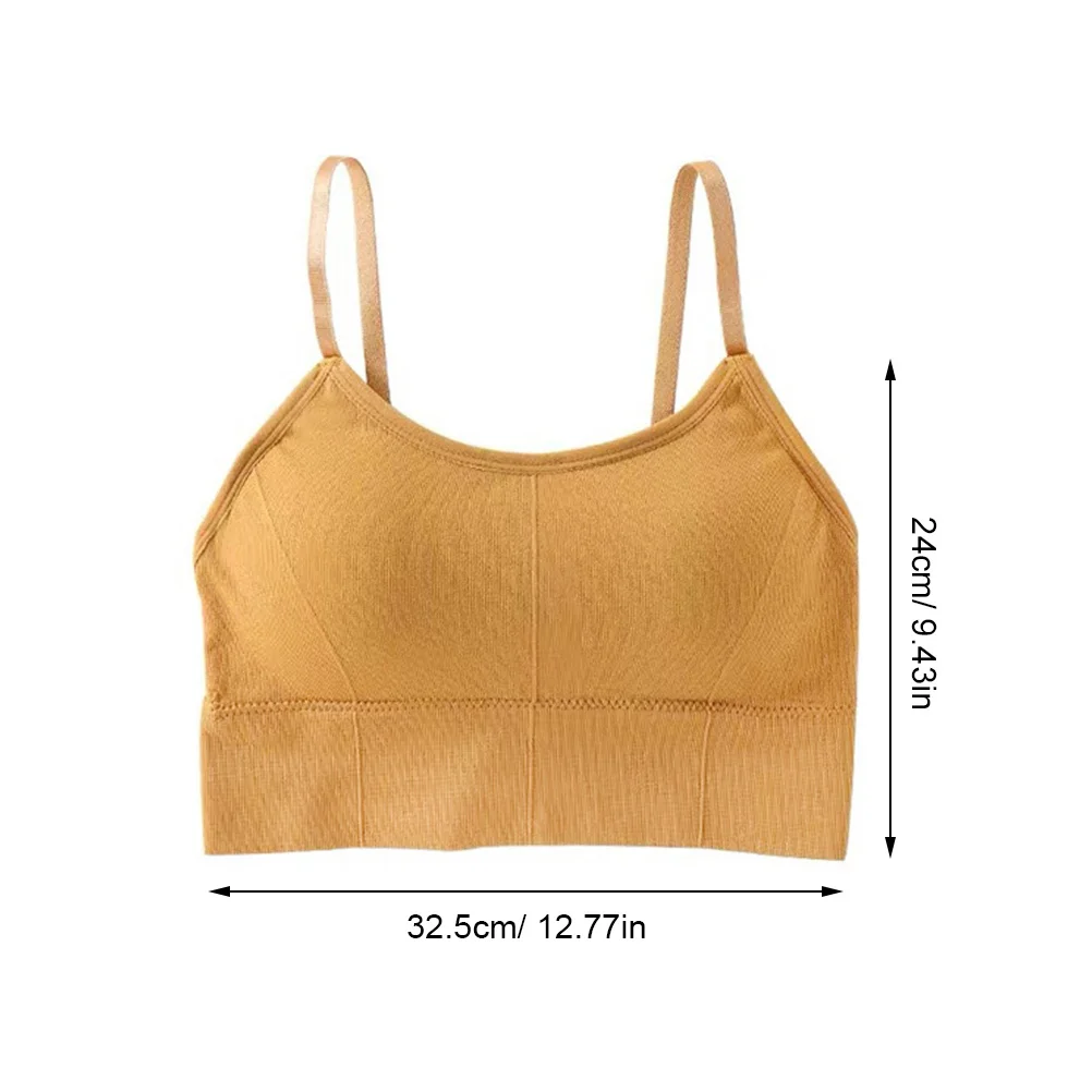 3 قطعة Bralette بدون سلك حمالات صدر رياضية مريحة للنساء عالية التأثير دعم اليوغا الجري الصالة الرياضية تجريب القمم اللياقة البدنية #3