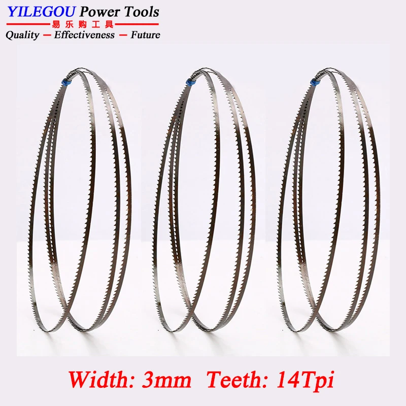 

3Pcs 1400mm 1425mm And 3mm Width Woodworking Band Saw Blades. 55" * 1/8" Band Saw Blades For Woodworking Cutting Curve, Carving