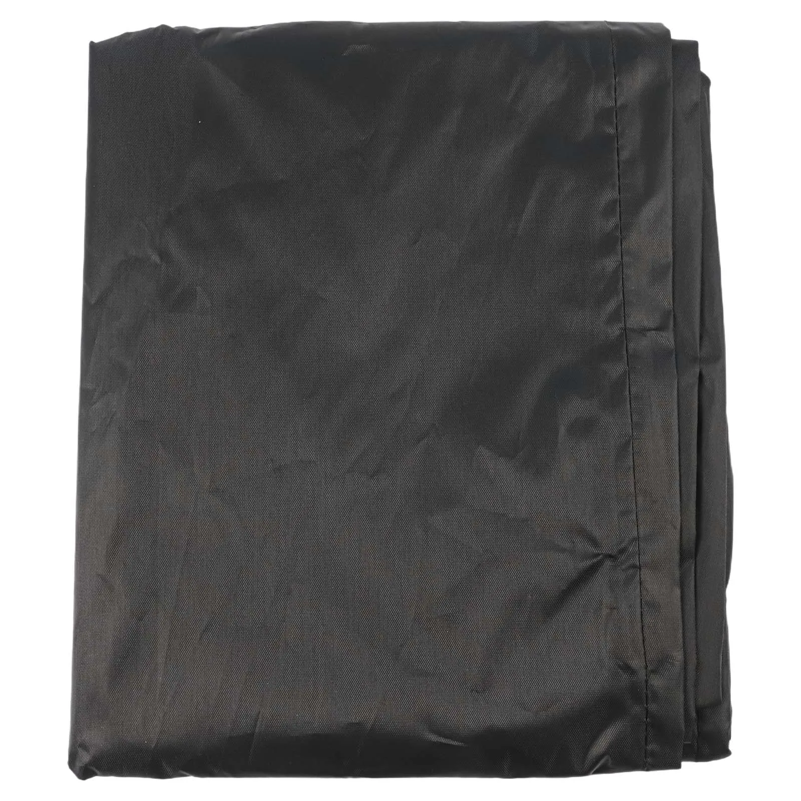 Generator cover with waterproof fabric and secure drawstring system protects against all weather outdoor elements