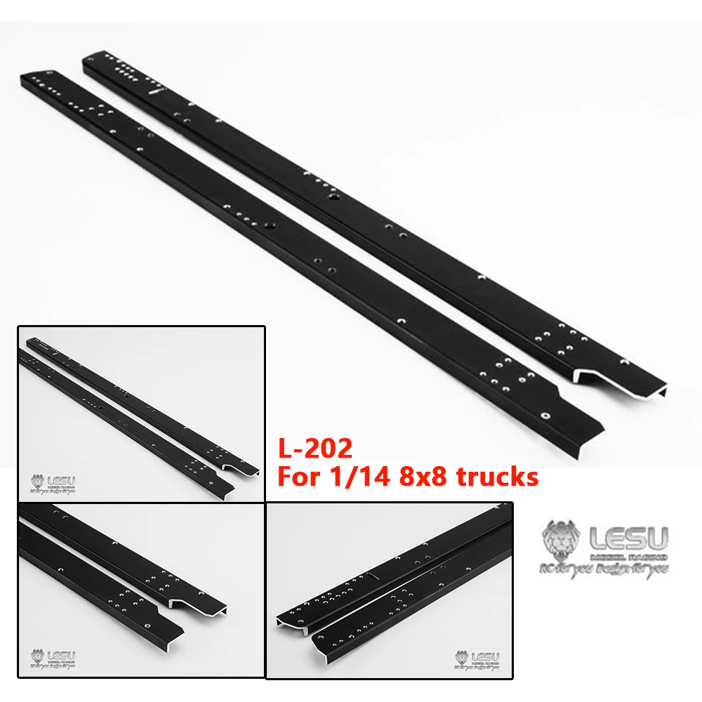 

LESU L-202 1/14 truck 8X8 truck bed subframe suitable for Tamiya dump truck model or DIY truck model modification upgrade