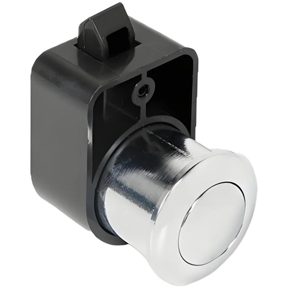 Push Latch Cabinet Lock Zinc Alloy No Key Drawer Concealed Latch For RV Yacht Furniture Door Hardware