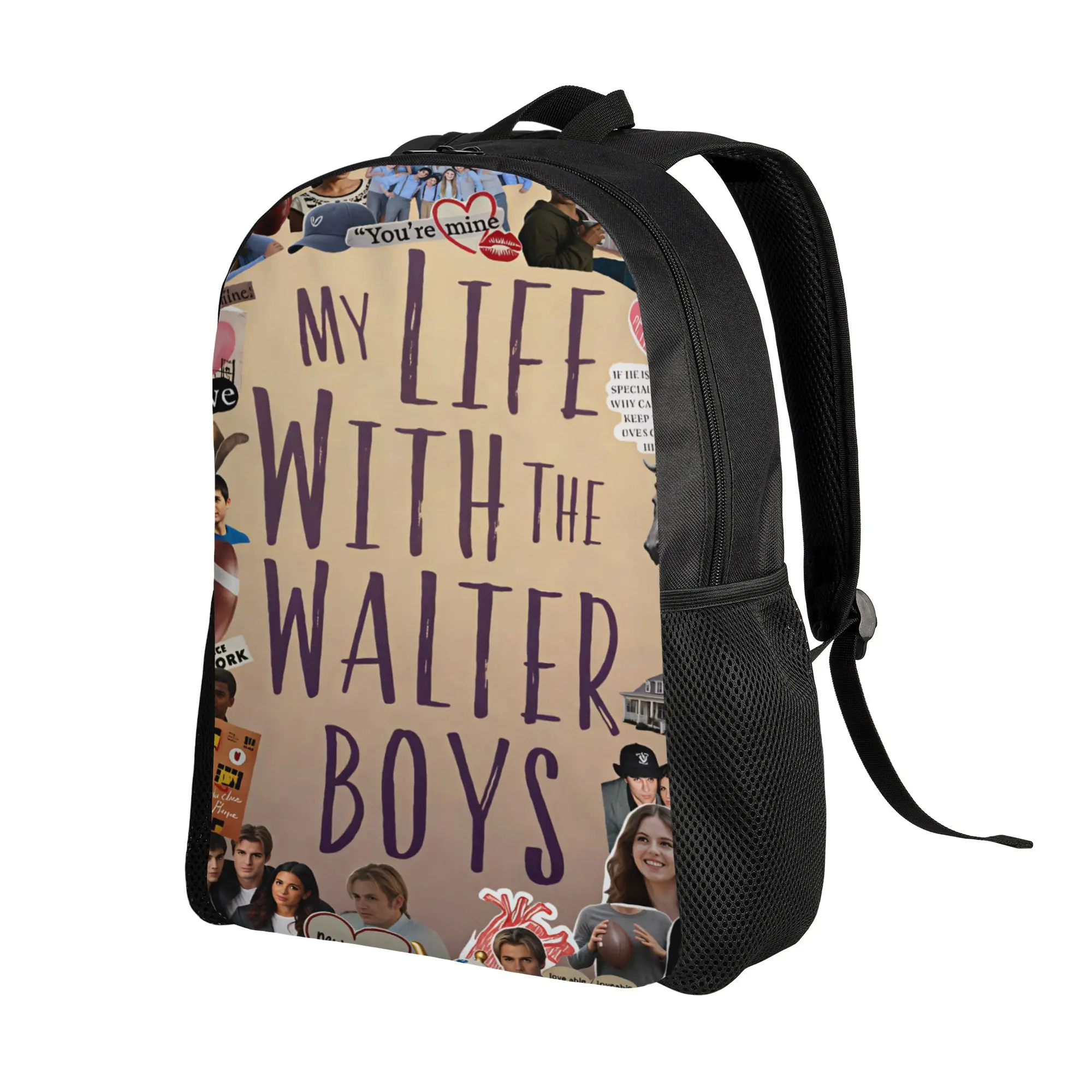 My Life With The Walter Boys  Cole  Backpack Student  Print Backpacks Polyester Cute High School Bags Travel Design Rucksack