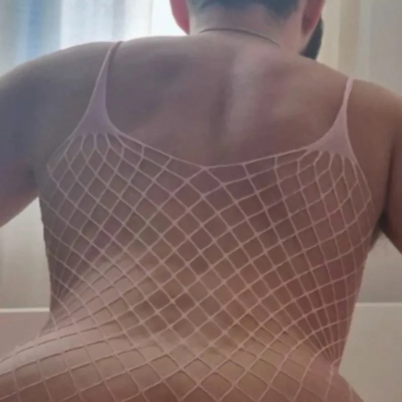 

Net Bodysuits Fetish Clothes Men's Lingerie Exotic Men Sexy Nightwear Sissy Bodystockings Open Crotch Tights GentleMan Sleepwear