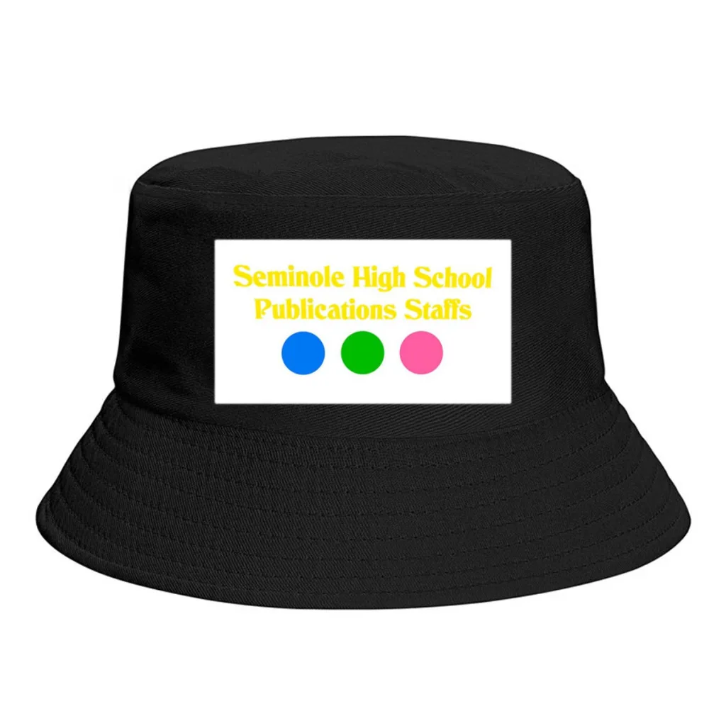 Seminole High School Publications UnisexPersonality Bucket Hats Fishermen Caps Outdoor Casual Cap Sunscreen Hat