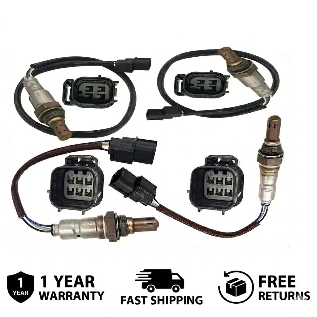 

4PCS O2 Oxygen Sensor Upstream + Downstream fits Accord 3.5L V6 08-12