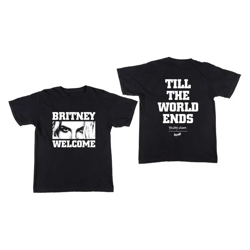 WELCOME X BRITNEY SPEARS WORLD ENDS T SHIRT