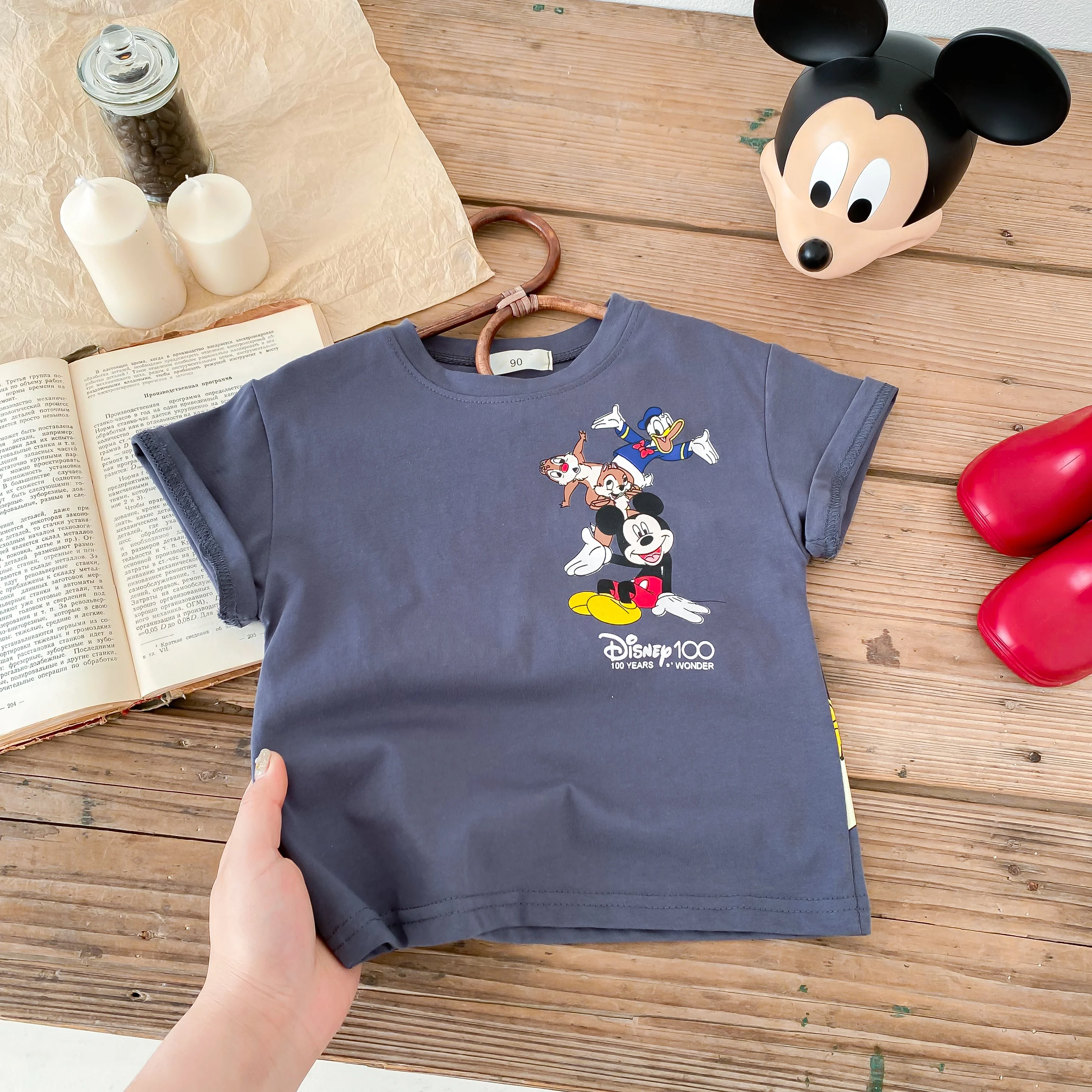 2024 verão crianças camisetas impressas dos desenhos animados bonito do bebê meninos meninas camisetas topos crianças manga curta disney princesa t camisa 0-6 idade