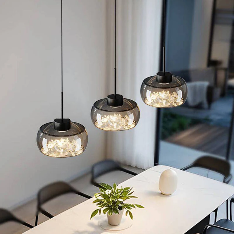 Modern home decor ring led lights pendant light lamps for living room Chandeliers for dining room hanging light indoor lighting