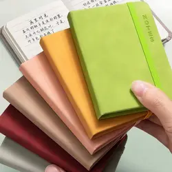 Memo Diary Planner A7 Mini Notebook Simple Agenda Organizer Taking Notes Pocket Notepad Diary Notebook Word Book Stationery