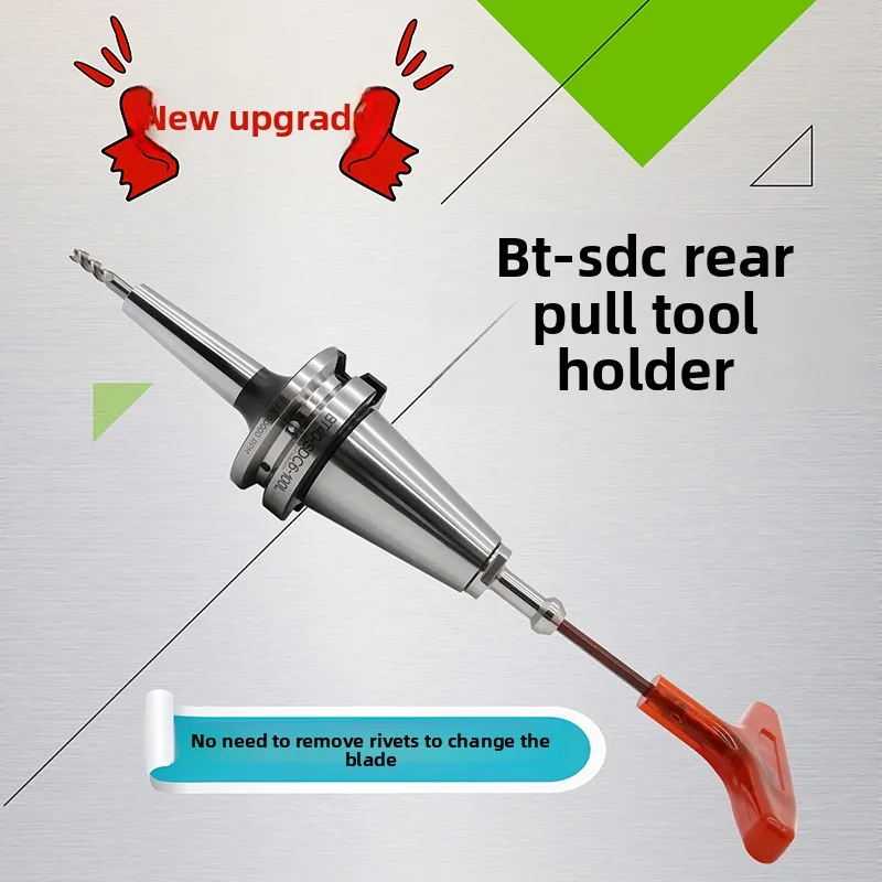 SDC Pull Back Tool Holder BT30 40 50 High Precision High Speed Deep Cavity SDC6 8 12 120L150L
