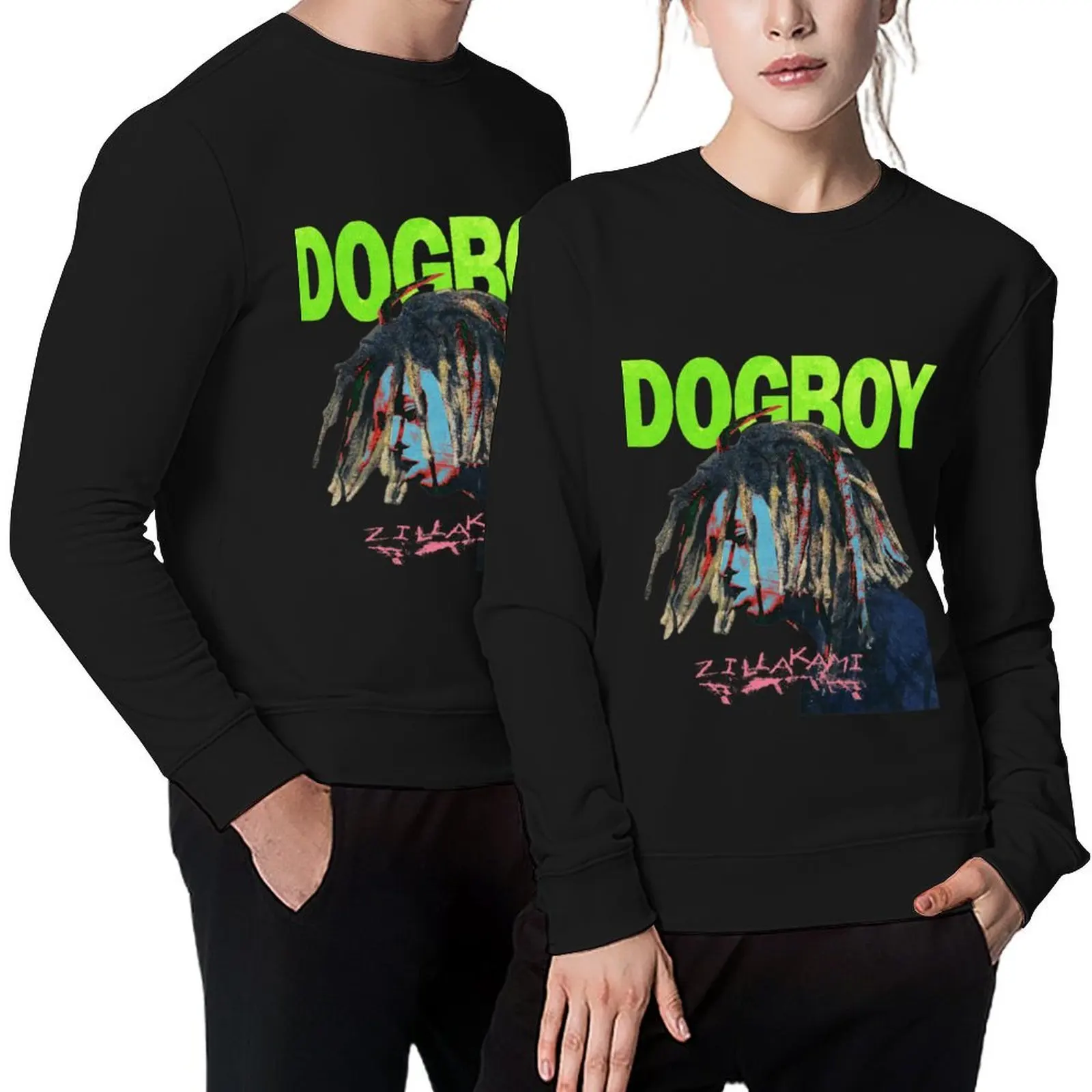 

DOGBOY Zillakami Pullover aesthetic clothing male clothes autumn new products anime clothes oversize sweatshirt