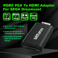 Bitfunx RGBS VGA To HDMI-Compatible Adapter DC to HDTV Converter For All SEGA Dreamcast Consoles