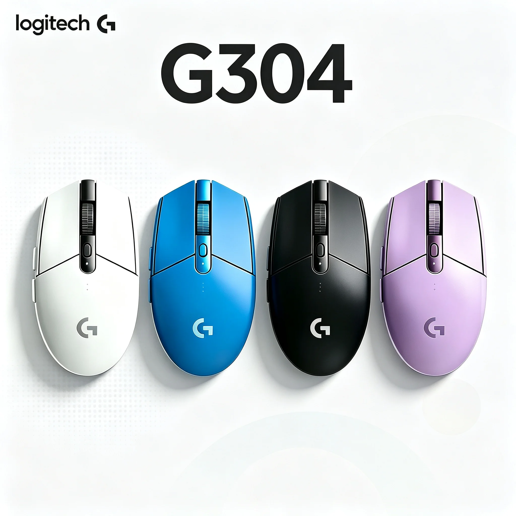 Logitech G304 Wireless Gaming Mouse 6 Custom Buttons For FPS MOBA CS2 PUBG Valorant LOL