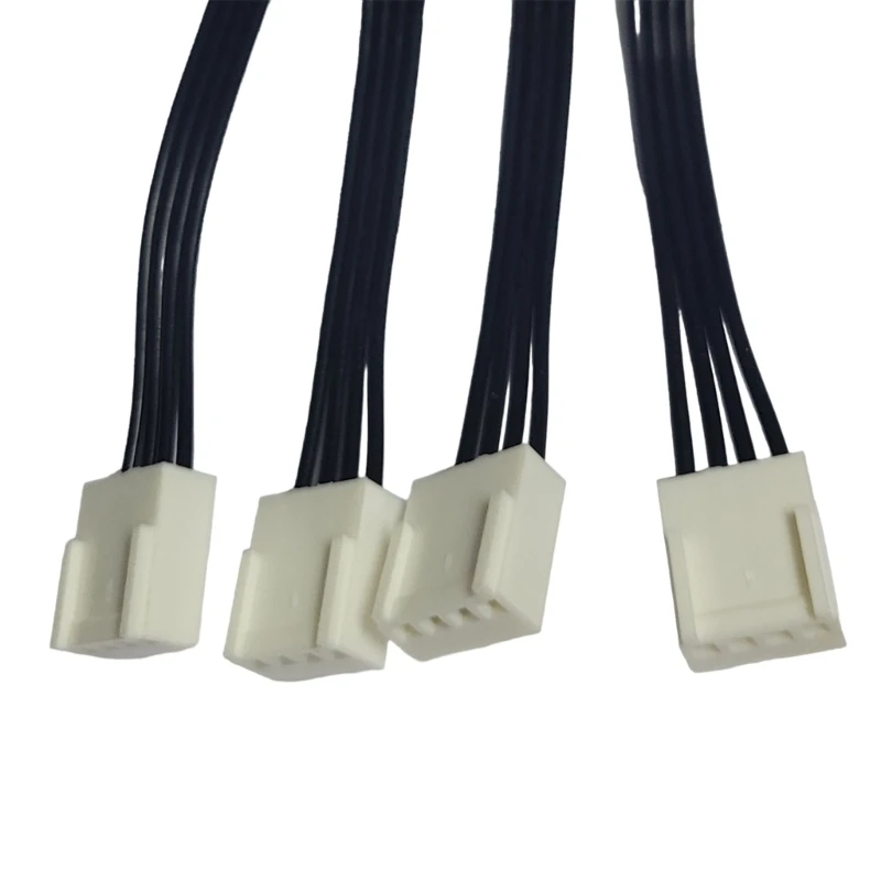 Emulador ventilador avançado controlador velocidade ventilador resfriamento 4 1 4 pinos para computadores