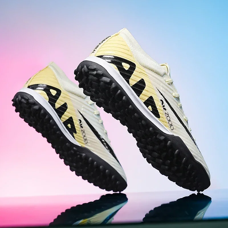 New Men Match Sneakers Football Boots Cleats Mid-top Soccer Shoes High-quality Hot-selling Non-Slip FG/TF Futsal Indoor image 6