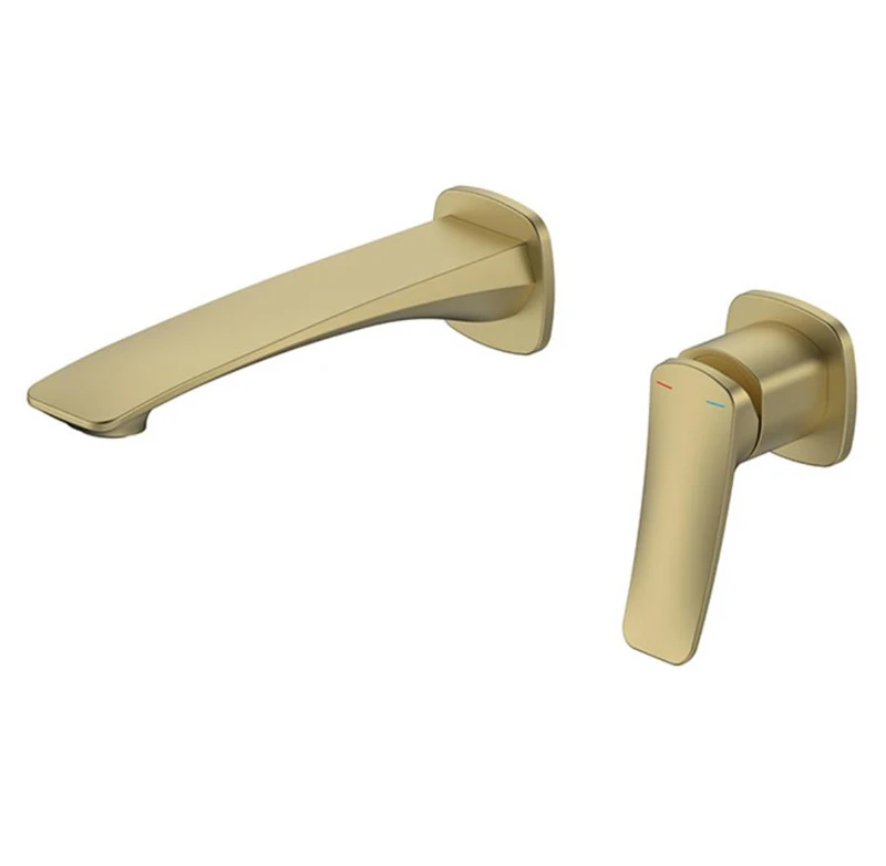 

Concealed Bathroom Faucets Embedded Cartridge Basin Mixer Sink Faucet Gourmet Washbasin Tapware Hot Cold Water Tap Brass