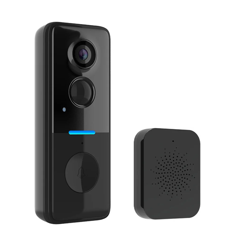 

WiFi Enabled Smart Doorbell with Visual Screen Remote Mobile 1MP Camera and Cloud Storage for Home Entry Control