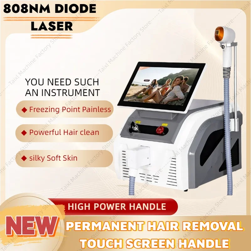 

Factory Price 3500W Laser Ice Platinum Three Wavelength 755 808 1064 Ice Diode Laser Painless And Efficient Hair Removal Machine