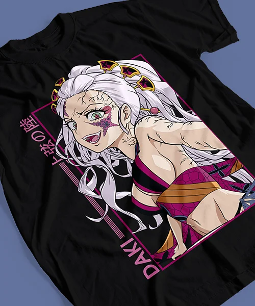 

T-shirt for Anime Kimetsu no Yaiba Daki