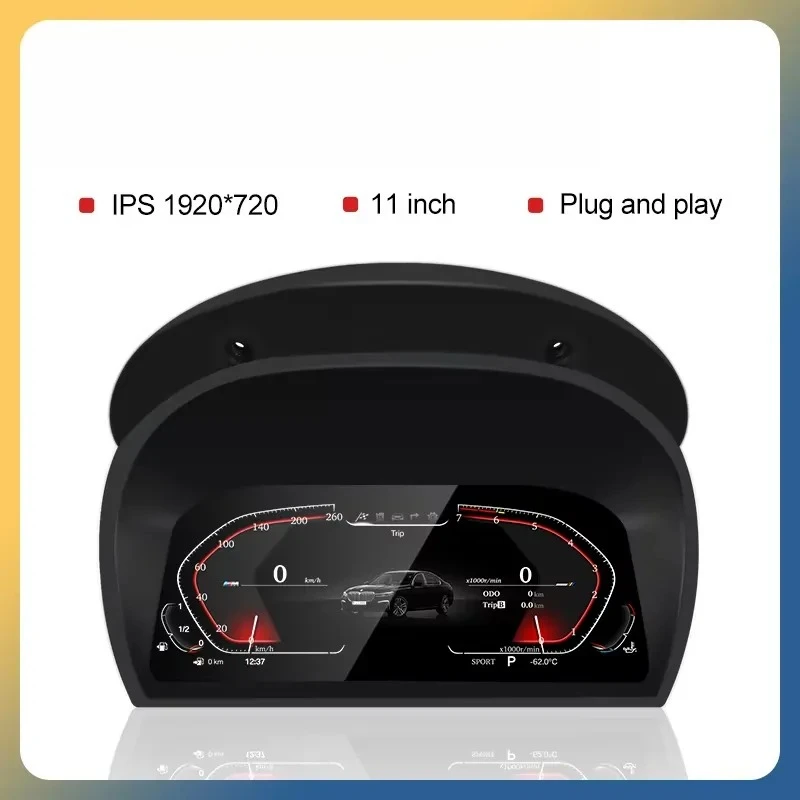 STWEI Factory Price Car LCD Dashboard Digital Cluster Instrument 12.3 Inch Panel Linux System for Z4 E89