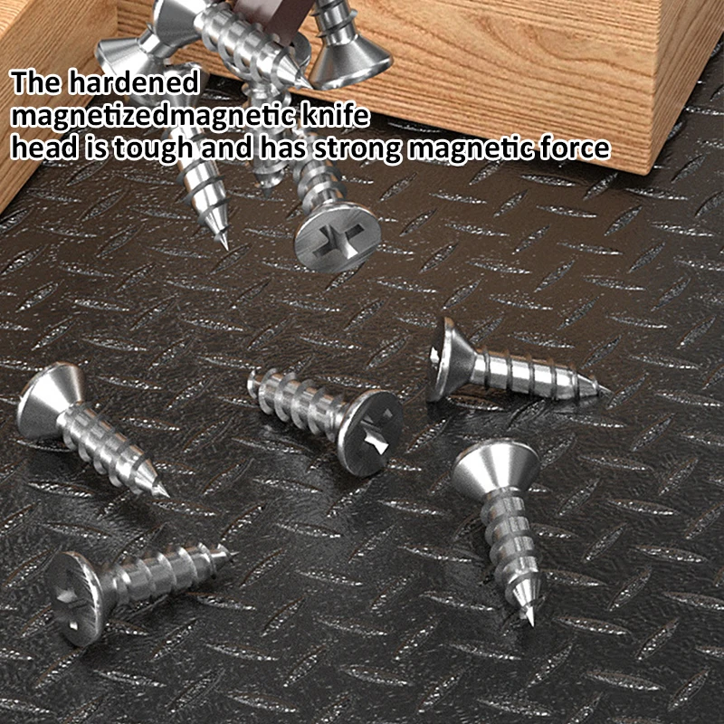 Tournevis hexagonal S2 en acier allié H1.5-6, pointe magnétique, antirouille, outils ménagers pour bricolage, réparation mécanique de voiture et de moto, 1 pièce