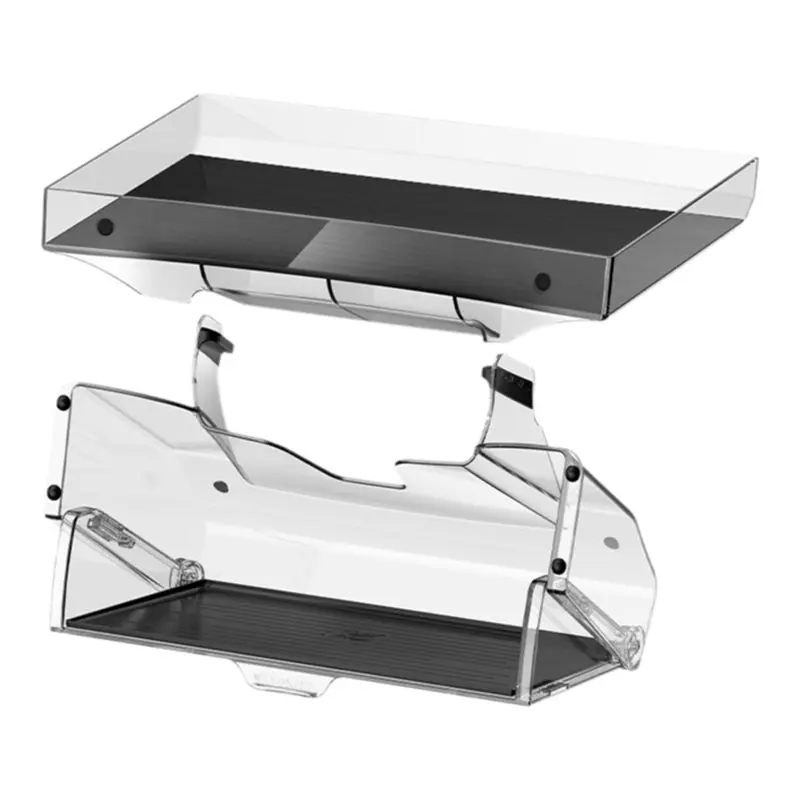 

For Tesla Model 3/Y Highland Center Console Screen Under Storage Box ETC Anti-Slip Accessories Storage Compartment